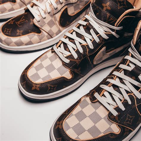 lv x aj1|The Shoe Surgeon Louis Vuitton Legacy Air Jordan 1.